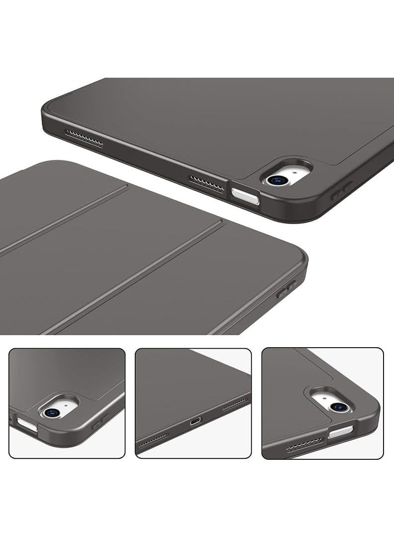 جراب لجهاز iPad Air مقاس 11 بوصة (2025 M3/2024 M2/Air 7 6 5 4) (2025/2024/2022/2020) مقاس 10.9 بوصة، مزود بحامل قلم Apple Pencil، وغطاء ذكي، ويدعم شحن قلم Apple Pencil، وخاصية التشغيل/الإيقاف التلقائي. - Image 4